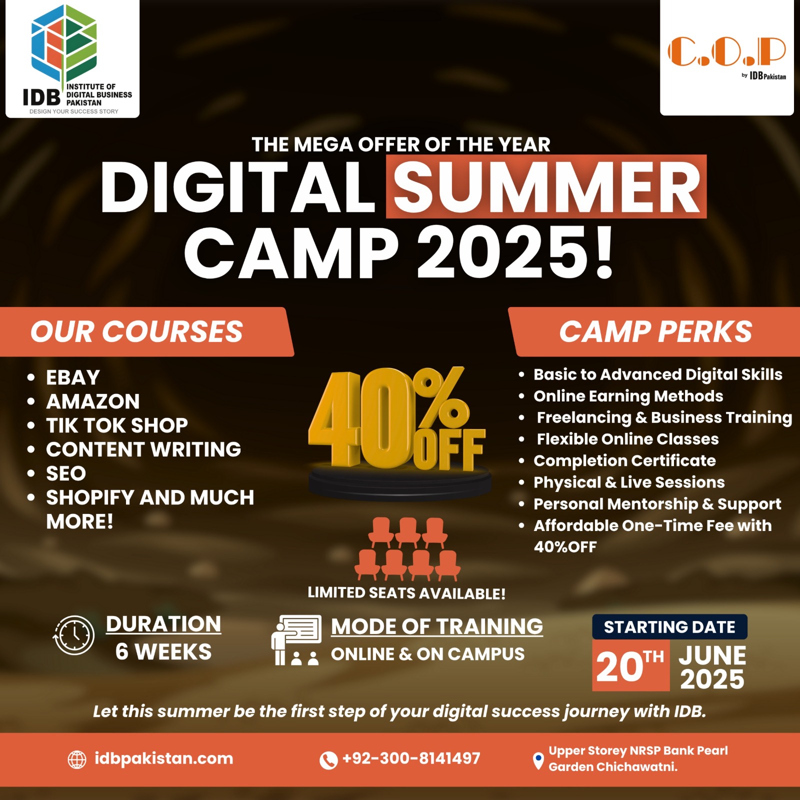 Digital Summer Camp 2025 with a 40% discount