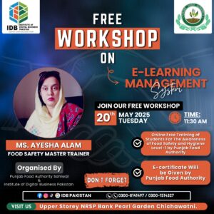 Free Workshop on Food Safety and Hygiene