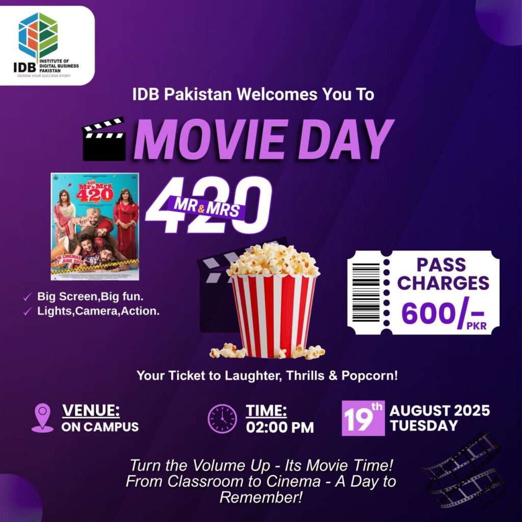 Movie Day at IDB Pakistan