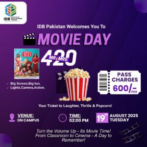 Movie Day at IDB Pakistan